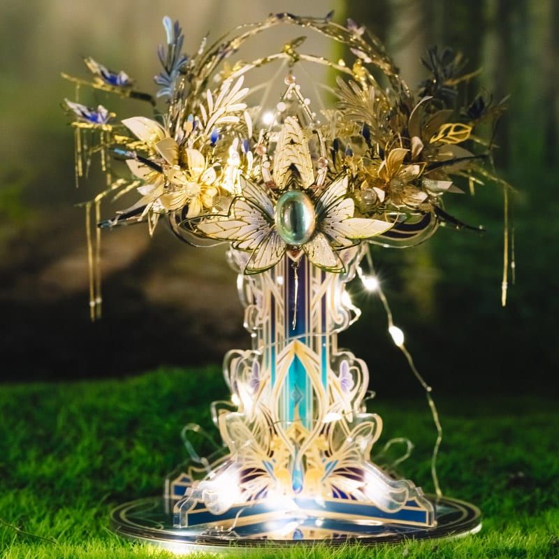  Mô Hình Kim Loại 3D Lắp Ráp MU Vương Miện Của Tộc Tiên (159 mảnh, Elf's Crown) YM-N121-B - MP1030 