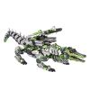  Mô Hình Kim Loại Lắp Ráp 3D Microworld Cá Sấu Chiến Đấu (295 mảnh, Maesh Gavial) D008 - MP825 