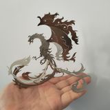  Mô Hình Kim Loại Lắp Ráp 3D Steel Warcraft Chu Tước (25 mảnh, Vermilion Bird) – SW034 