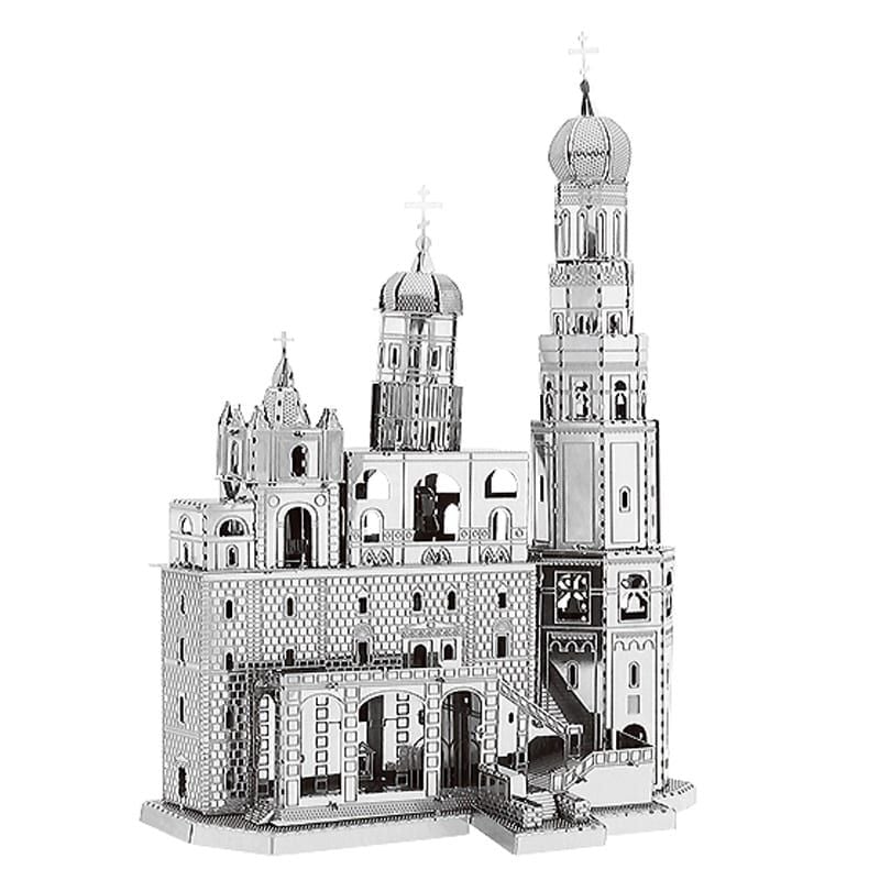  Mô Hình Kim Loại Lắp Ráp 3D Metal Mosaic Tháp Chuông (35 mảnh, Ivan The Great's Bell Tower) – MP859 