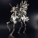  Mô Hình Kim Loại Lắp Ráp 3D Steel Warcraft Ngựa Một Sừng Lớn (Big Unicorn) – SW037 