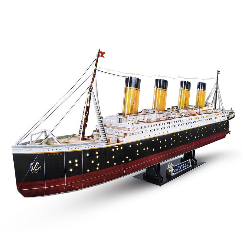  Mô Hình Giấy 3D Lắp Ráp CubicFun Tàu Titanic L521h (266 mảnh) - PP022 