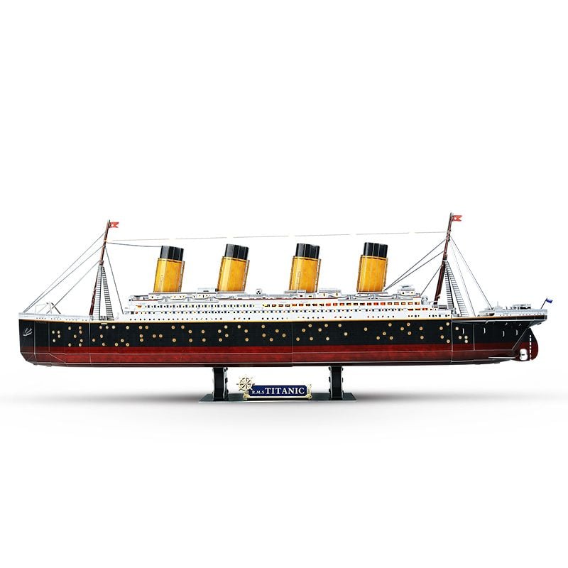  Mô Hình Giấy 3D Lắp Ráp CubicFun Tàu Titanic (266 mảnh, Titanic Ship) L521h - PP022 