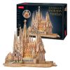 Mô Hình Giấy 3D Lắp Ráp CubicFun Nhà Thờ Sagrada Família (696 mảnh, đèn LED) L530h - PP028