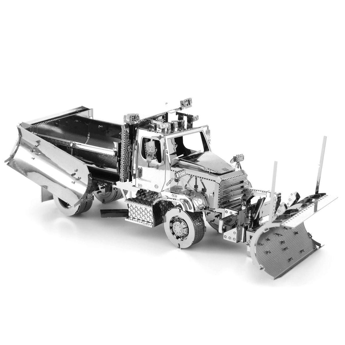  Mô Hình Kim Loại Lắp Ráp 3D Metal Head Freightliner Xe Ủi Tuyết 114SD Snow Plow – MP853 