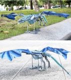  Mô Hình Nhựa 3D Lắp Ráp 18K Super Game of Thrones Con Rồng Băng Viserion 9902 (1889 mảnh,  Ice Dragon) K90 - LG0057 