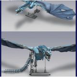  Mô Hình Nhựa 3D Lắp Ráp 18K Super Game of Thrones Con Rồng Băng Viserion 9902 (1889 mảnh,  Ice Dragon) K90 - LG0057 