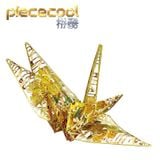  Mô Hình Kim Loại 3D Lắp Ráp Piececool Blind Box Thiên Ngữ Hạc Giao Ngẫu Nhiên (11 mảnh, Crane ) P-QYH2 - MP1061 