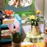  Mô Hình Gỗ 3D Lắp Ráp ROBOTIME DIY Dollhouse Nhà Tí Hon (300 mảnh, Jason's Kitchen) DG105 - WP150 