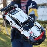  Mô Hình Nhựa 3D Lắp Ráp Siêu Xe Đua Porsche 911 RSR (1631 mảnh,  Super Racing Car) 011 - LG0059 