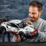 Mô Hình Nhựa 3D Lắp Ráp Siêu Xe Đua Porsche 911 RSR (1631 mảnh,  Super Racing Car) 011 - LG0059 