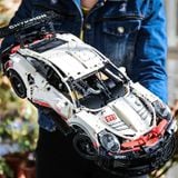  Mô Hình Nhựa 3D Lắp Ráp Siêu Xe Đua Porsche 911 RSR (1631 mảnh,  Super Racing Car) 011 - LG0059 