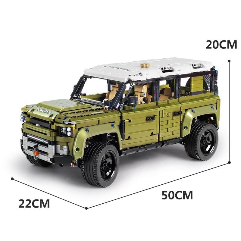  Mô Hình Nhựa 3D Lắp Ráp MOULD KING Xe Vượt Địa Hình Land Rover (2668 mảnh, Off-Road Vehicle) 13175 - LG0045 