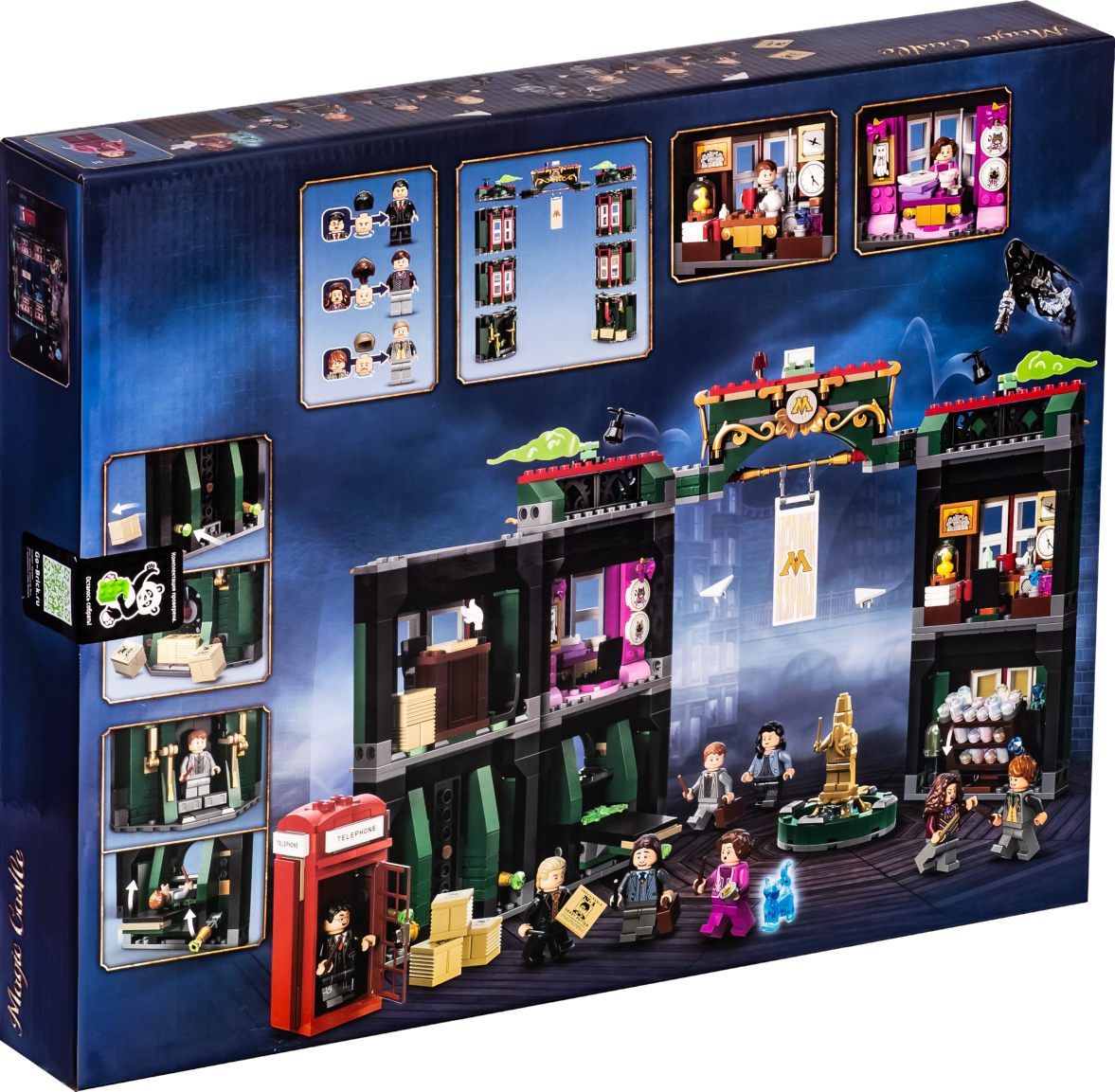  Mô Hình Nhựa 3D Lắp Ráp OEM Bộ Phép Thuật 6403 (990 mảnh, Lego 76403 The Ministry of Magic) - LG0148 