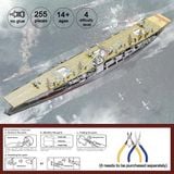  Mô Hình Kim Loại 3D Lắp Ráp Piececool Tàu Sân Bay Akagi (255 mảnh, Japan) HP236-SY - MP1127 