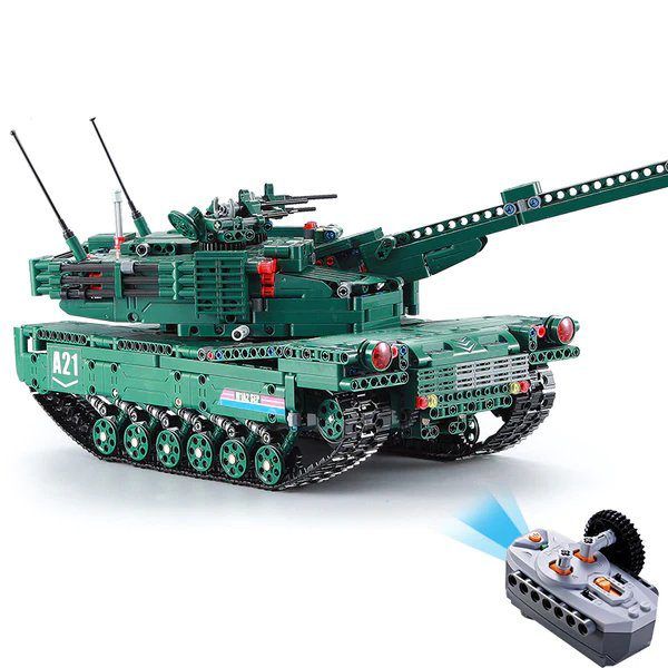  Mô Hình Nhựa 3D Lắp Ráp CaDA Xe Tăng M1A2 (1498 mảnh, Tank, có điều khiển, 2 in 1) C61001 - LG0121 