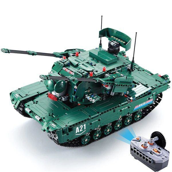  Mô Hình Nhựa 3D Lắp Ráp CaDA Xe Tăng M1A2 (1498 mảnh, Tank, có điều khiển, 2 in 1) C61001 - LG0121 