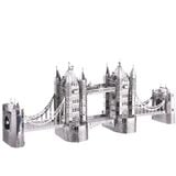  Mô Hình Kim Loại Lắp Ráp 3D Piececool Cầu Tháp Luân Đôn (65 mảnh, Tower Bridge of London) HP009-S – MP370 