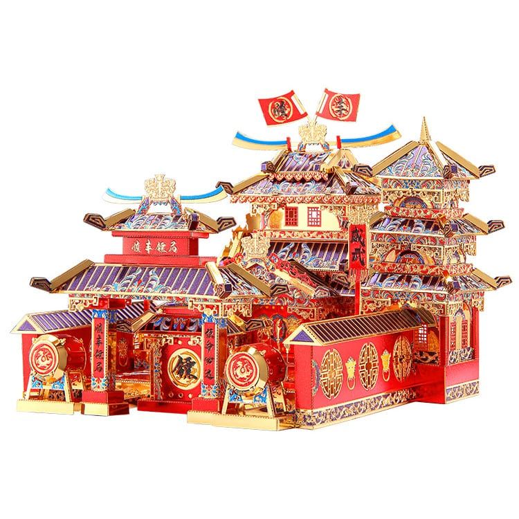  Mô Hình Kim Loại 3D Lắp Ráp Piececool Thuận Phong Tiêu Cục (148 mảnh, Shunfeng Escort) P149-GRK - MP875 