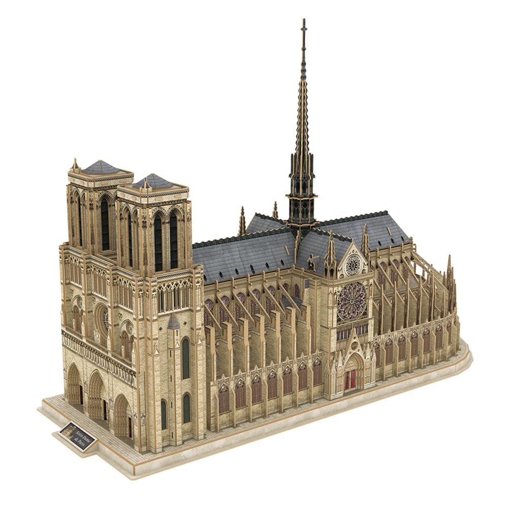  Mô Hình Giấy 3D Lắp Ráp CubicFun Nhà Thờ Đức Bà Paris (293 mảnh, Notre Dame de Paris) MC260h - PP033 