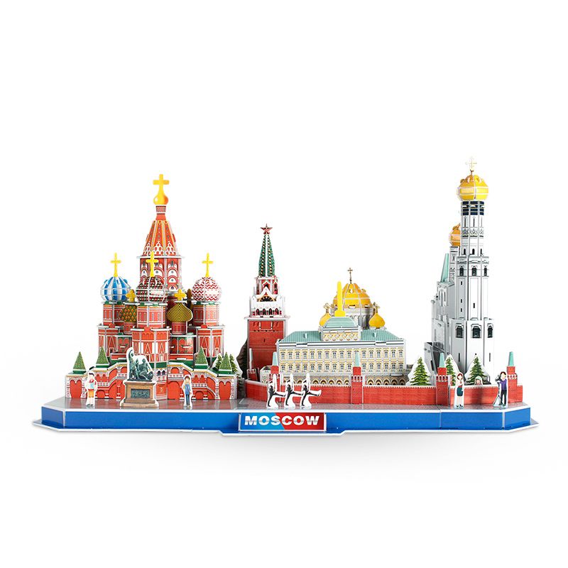  Mô Hình Giấy 3D Lắp Ráp CubicFun Moscow Cityline MC266h (204 mảnh) - PP031 