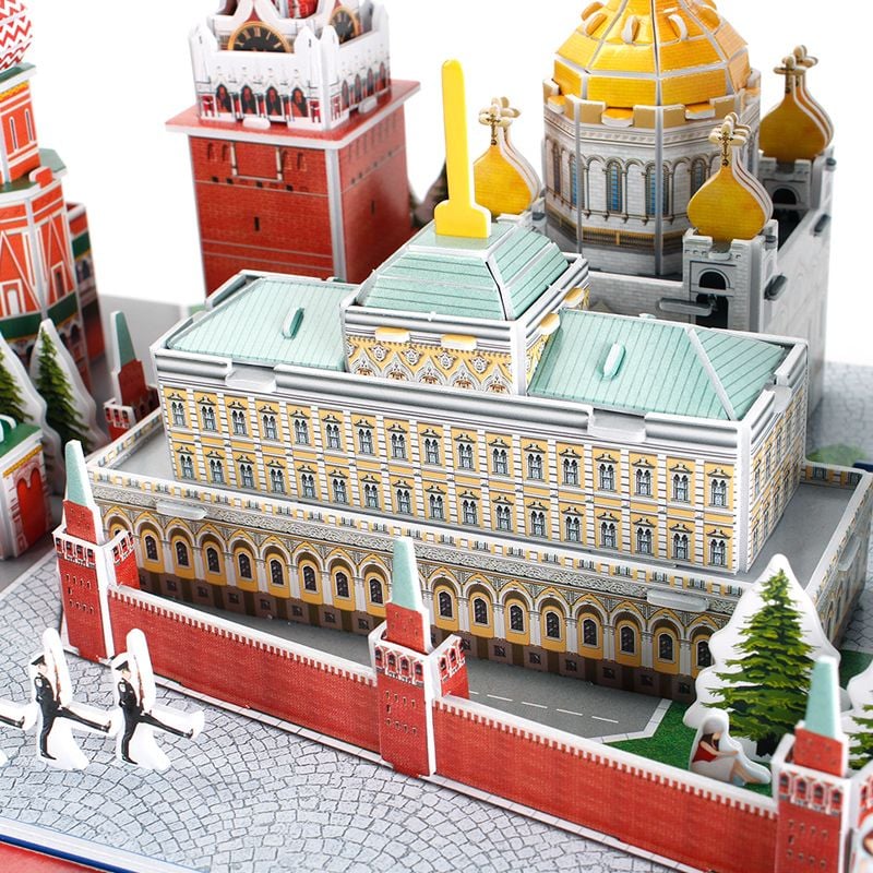  Mô Hình Giấy 3D Lắp Ráp CubicFun Moscow Cityline (204 mảnh) MC266h - PP031 