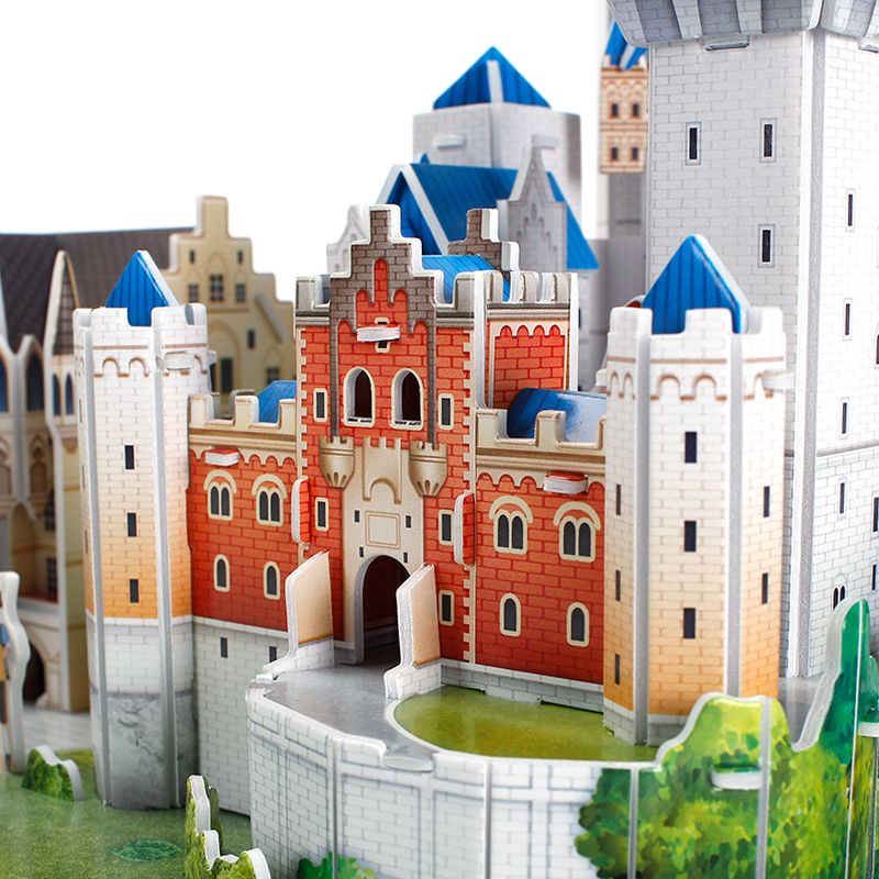  Mô Hình Giấy 3D Lắp Ráp CubicFun Bavaria Cityline (178 mảnh) MC267h - PP032 