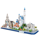  Mô Hình Giấy 3D Lắp Ráp CubicFun Bavaria Cityline (178 mảnh) MC267h - PP032 