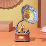  Mô Hình Gỗ 3D Lắp Ráp ROBOTIME Hộp Nhạc Máy Nghe Đĩa Than Vintage Gramphone Music Box AM43 – WP007 