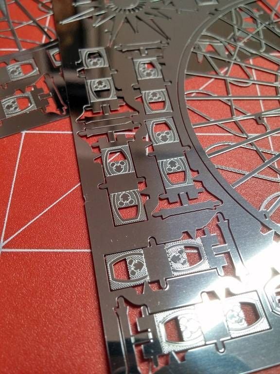  Mô Hình Kim Loại Lắp Ráp 3D Metal Mosaic Đu Quay Chuột Mickey (35 mảnh, Mouse Ferris Wheel) – MP845 