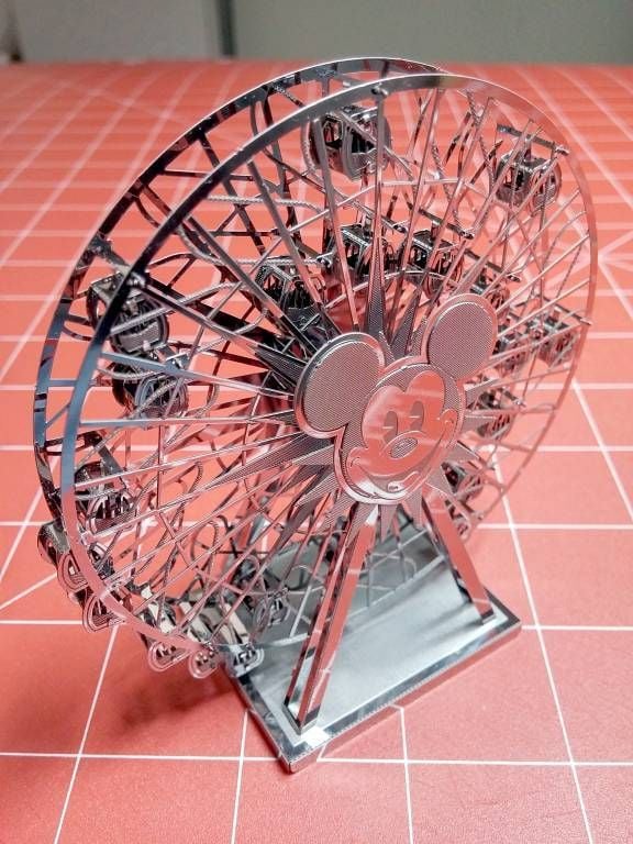  Mô Hình Kim Loại Lắp Ráp 3D Metal Mosaic Đu Quay Chuột Mickey (35 mảnh, Mouse Ferris Wheel) – MP845 