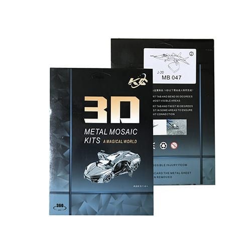  Mô Hình Kim Loại Lắp Ráp 3D Metal Mosaic Tàu Ngọc Trai Đen Black Pearl – MP614 
