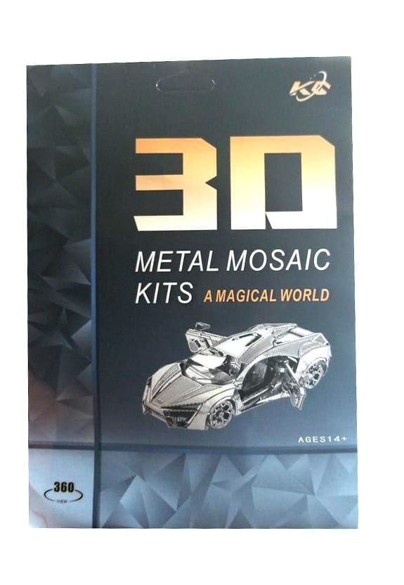  Mô Hình Kim Loại Lắp Ráp 3D Metal Mosaic F4U Corsair (18 mảnh) – MP846 
