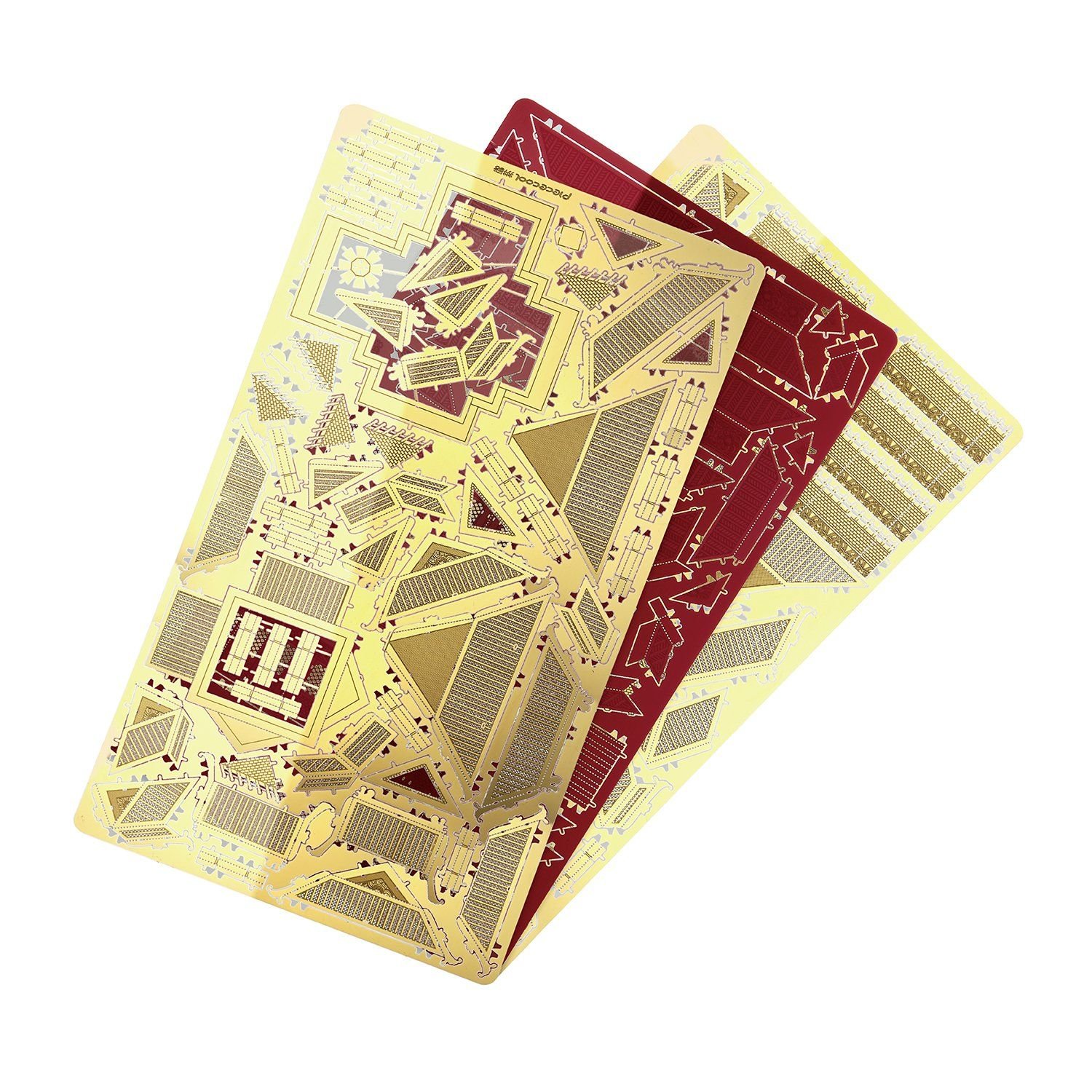  Mô Hình Kim Loại Lắp Ráp 3D Piececool Tháp Canh Tử Cấm Thành (126 mảnh, The Watchtower Of Forbidden City) HP075-RG – MP206 