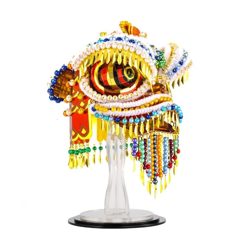  Mô Hình Kim Loại Lắp Ráp 3D Microworld Lân Sư Rồng (305 mảnh, Dancing Lion) – MP789 