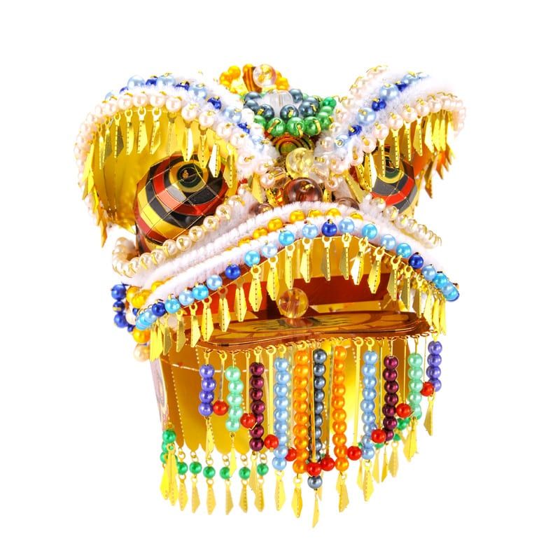  Mô Hình Kim Loại Lắp Ráp 3D Microworld Lân Sư Rồng Dancing Lion – MP789 