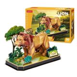  Mô Hình Giấy 3D Lắp Ráp CubicFun Con Sư Tử P856h (40 mảnh, Lion) - PP003 