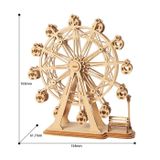  Mô Hình Gỗ 3D Lắp Ráp ROBOTIME Đu Quay Ferris Wheel TG401 – WP052 