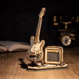  Mô Hình Gỗ 3D Lắp Ráp ROBOTIME ROKR Đàn Electric Guitar TG605 – WP252 