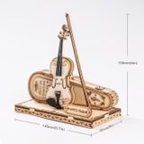  Mô Hình Gỗ 3D Lắp Ráp ROBOTIME ROKR Đàn Violin TG604 – WP251 