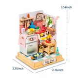  Mô Hình Gỗ 3D Lắp Ráp ROBOTIME Rolife Taste Life (Kitchen) DS015 – WP222 