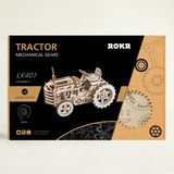  Mô Hình Gỗ 3D Lắp Ráp ROBOTIME Xe Máy Cày Tractor LK401 - WP143 