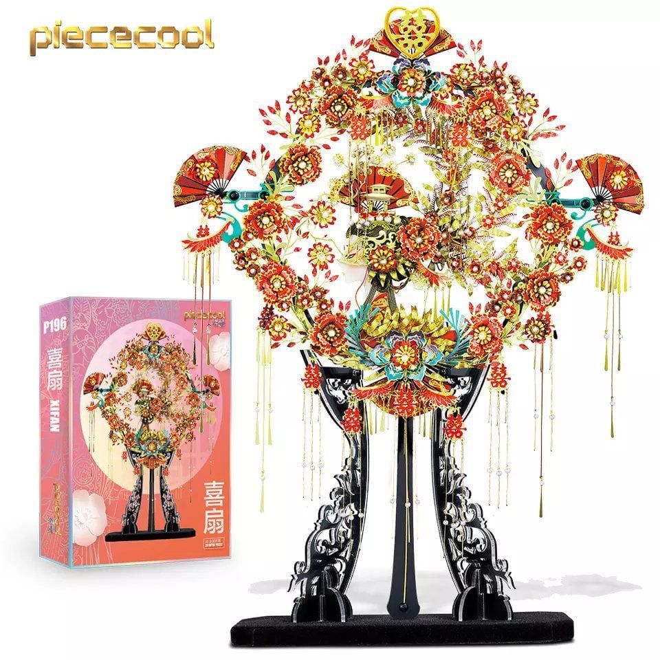  Mô Hình Kim Loại 3D Lắp Ráp Piececool Hỷ Phiến (510 mảnh, Xi Fan) HP196-RG – MP1120 