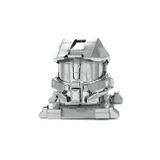  Mô Hình Kim Loại Lắp Ráp 3D Metal Head HALO Master Chief Helmet (50 mảnh) – MP1092 