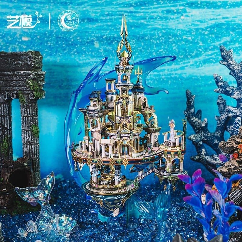  Mô Hình Kim Loại Lắp Ráp 3D MU Lâu Đài Đế Vương Atlantis – MP1005 