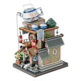  Mô Hình Kim Loại Lắp Ráp 3D MU Trà Lầu Trung Hoa (68 mảnh, Travel to World - China Tea House) YM-N104-B – MP896 