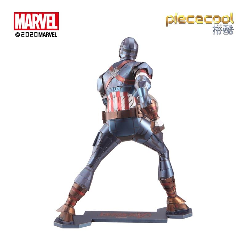  Mô Hình Kim Loại Lắp Ráp 3D Piececool Marvel Captain America – MP943 