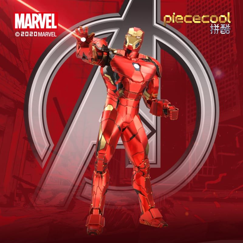  Mô Hình Kim Loại Lắp Ráp 3D Piececool Marvel Iron Man – MP942 