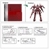  Mô Hình Kim Loại Lắp Ráp 3D Piececool Red Thunder (522 mảnh) HP085-RSK – MP1108 