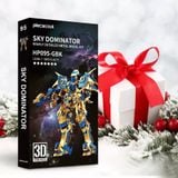  Mô Hình Kim Loại Lắp Ráp 3D Piececool Sky Dominator (489 mảnh) HP095-GBK – MP341 